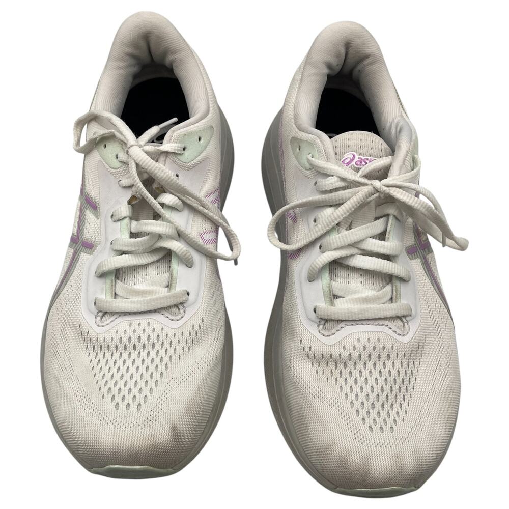 Asics GT-1000 13 Running Shoes Trainers Sneakers White Lavender Glow Size 9 - Picture 3 of 9